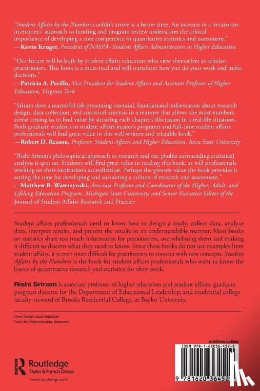 Sriram, Rishi - Student Affairs by the Numbers