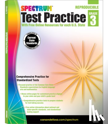 Spectrum - Spectrum Test Practice, Grade 3: Volume 63
