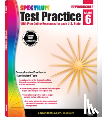 Spectrum - Spectrum Test Practice, Grade 6: Volume 66
