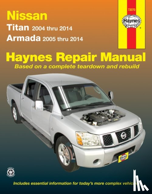 Haynes Publishing - Nissan Titan (2004-2014) & Armada (2005-2014) Haynes Repair Manual (USA)