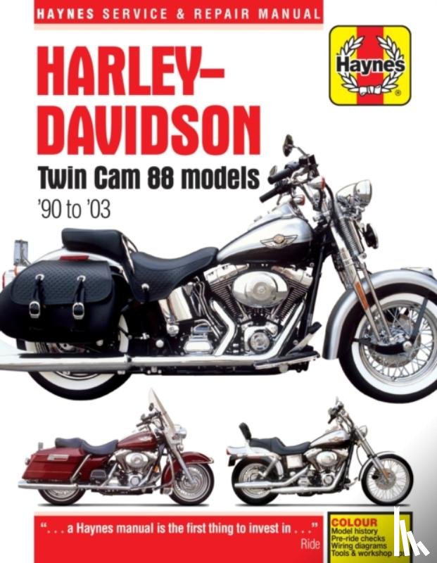 Haynes Publishing - Harley-Davidson Twin Cam 88, 96 & 103 Models (99 - 10) Haynes Repair Manual