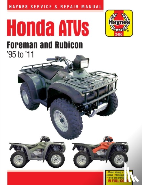 Haynes Publishing - Honda Foreman ATV (95 -11)