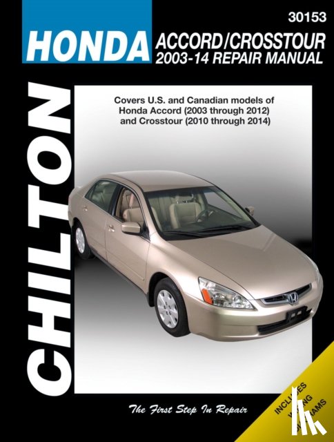 Haynes Publishing - Honda Accord/Crosstour (Chilton)