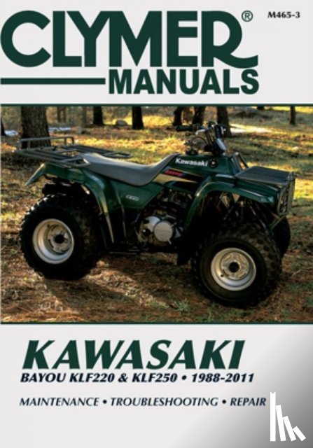 Haynes Publishing - Kawasaki Bayou Klf220 & Klf250 ATV Repair Manual