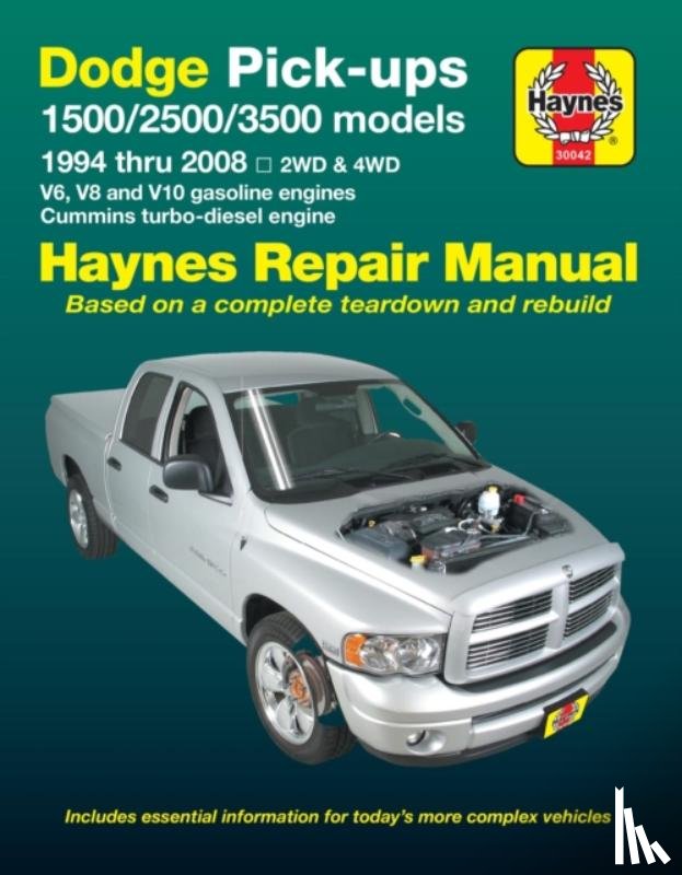 Haynes Publishing - Dodge Ram 1500, 2500, 3500, (1994 - 2008)