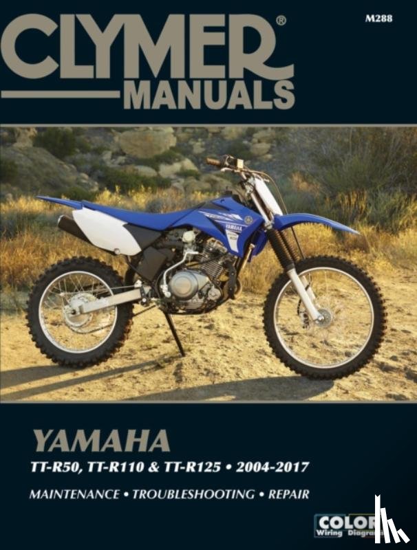 Clymer Publications - Clymer Yamaha TT-50 (06-17), TT-R110 (08-17) & TT-