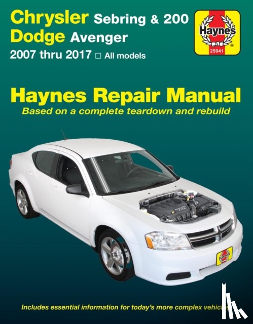 Haynes Publishing - Chrysler Sebring Sedan (2007-2010)