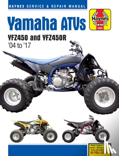 Haynes Publishing - Yamaha YZF450 & YZF450R ATV Repair Manual