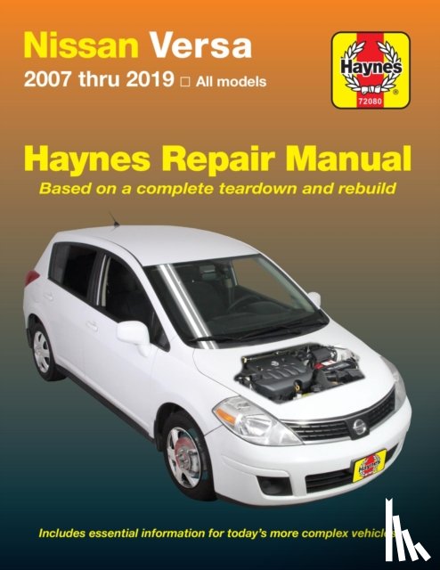 Haynes Publishing - Nissan Versa for Versa (2007-2019) (USA)