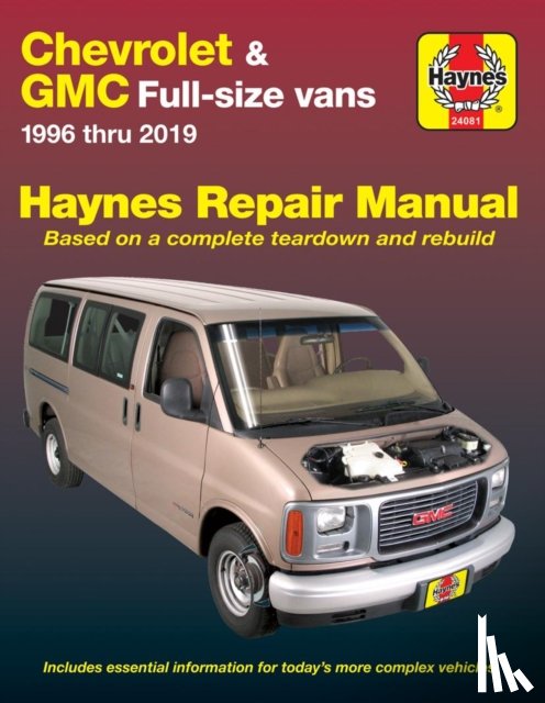 Haynes Publishing - Chevrolet Express & GMC Savana full-size petrol vans (1996-2019) (USA)
