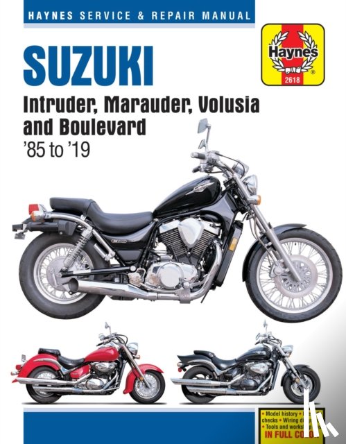 Haynes Publishing - Suzuki Intruder, Marauder, Volusia & Boulevard