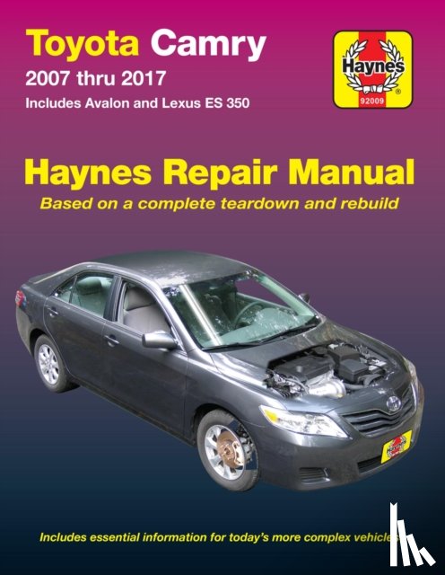 Haynes Publishing - Toyota Camry & Avalon & Lexus ES 350 (2007-2017) (USA)
