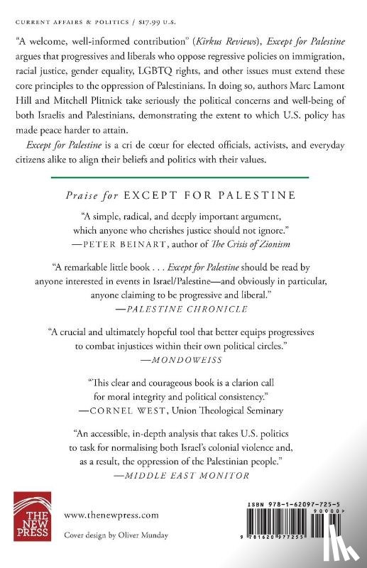 Hill, Marc Lamont, Plitnick, Mitchell - Except for Palestine