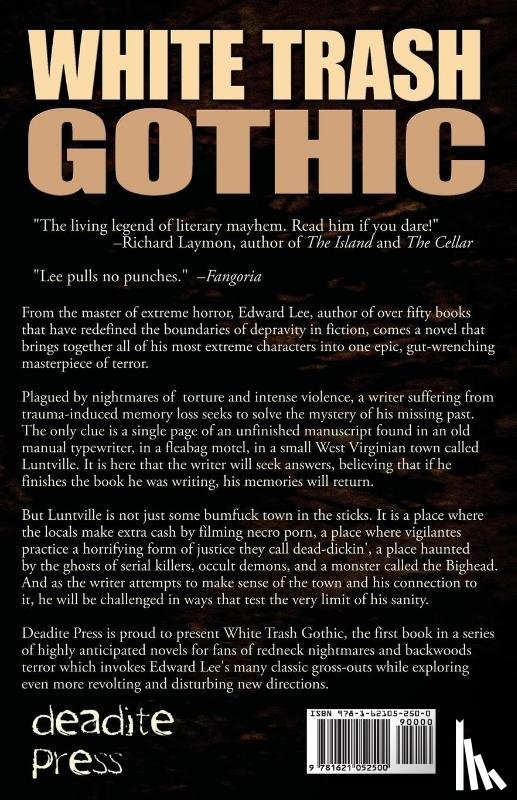 Lee, Edward - White Trash Gothic