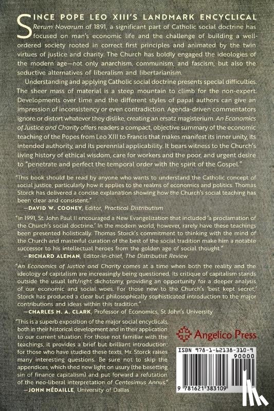 Storck, Thomas - An Economics of Justice and Charity