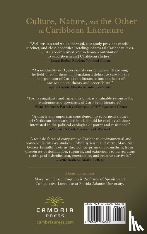 Gosser Esquilín, Mary Ann - Culture, Nature, and the Other in Caribbean Literature