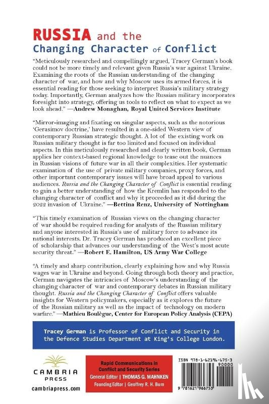 German, Tracey - Russia and the Changing Character of Conflict