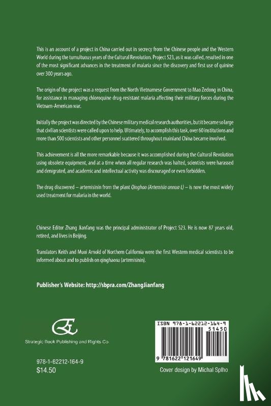 Jianfang, Zhang - A Detailed Chronological Record of Project 523 and the Discovery and Development of Qinghaosu (Artemisinin)