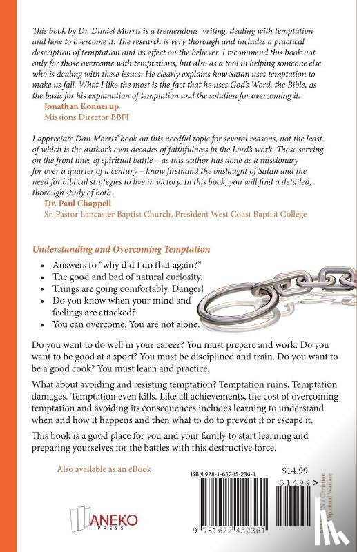 Morris, Dr Daniel - Understanding and Overcoming Temptation