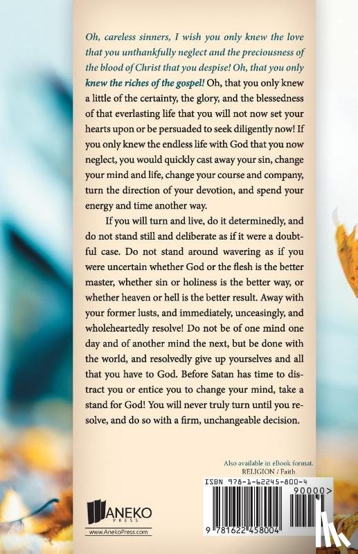 Baxter, Richard - A Call to the Unconverted to Turn and Live