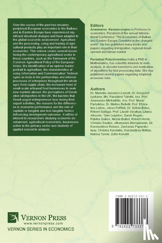  - Agricultural Sector Issues in the European Periphery