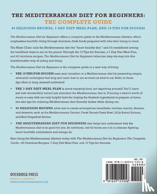 Rockridge Press - The Mediterranean Diet for Beginners