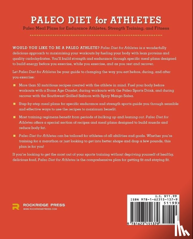 Rockridge Press - Paleo Diet for Athletes Guide