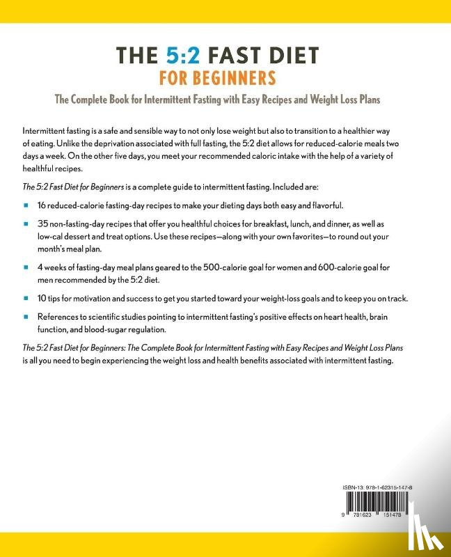 Rockridge Press - The 5:2 Fast Diet for Beginners