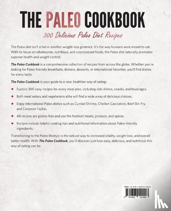 Press, Rockridge - The Paleo Cookbook