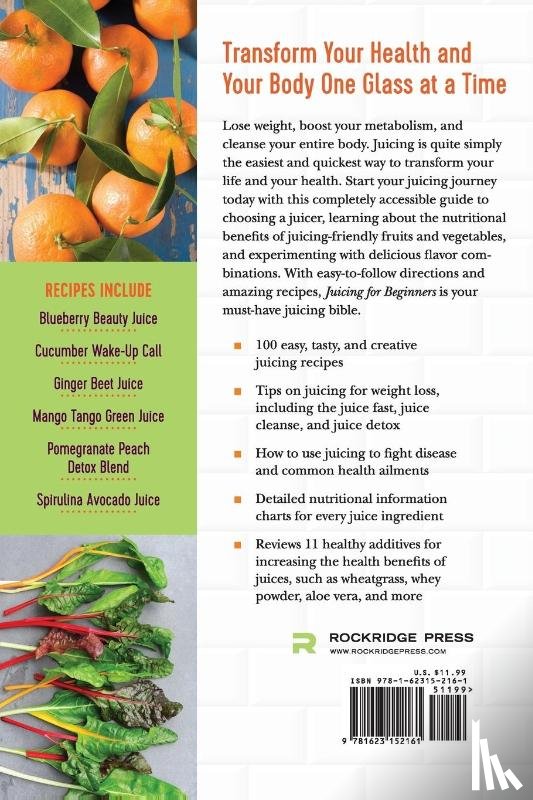Rockridge Press - Juicing for Beginners