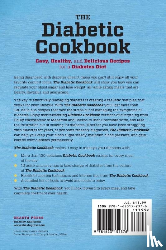 Press, Shasta - Diabetic Cookbook