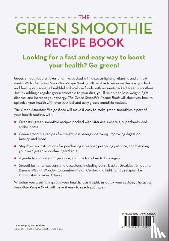 Mendocino Press - The Green Smoothie Recipe Book