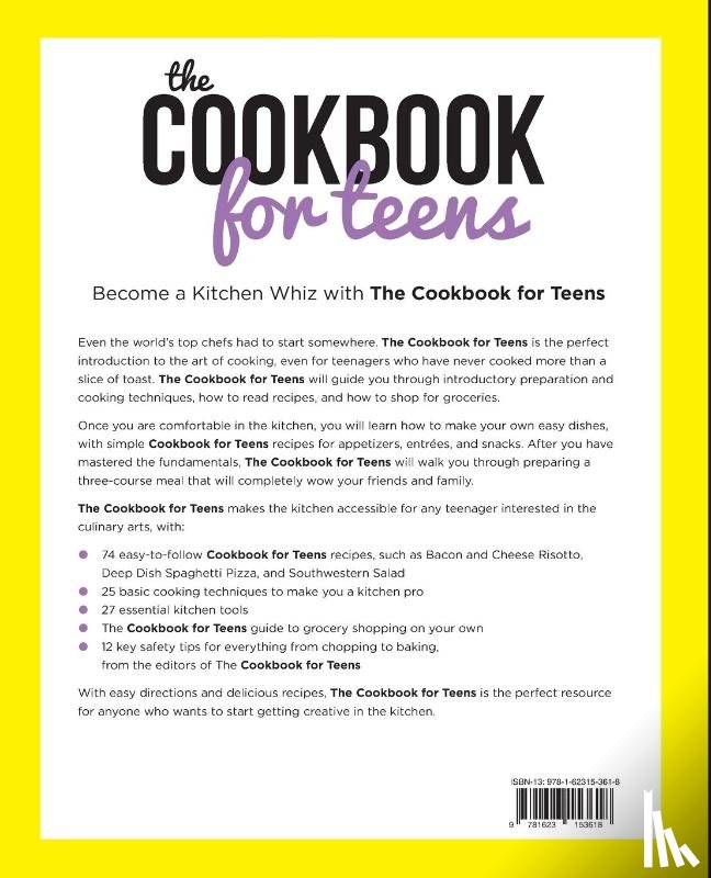 Orr, Tamra - The Cookbook for Teens