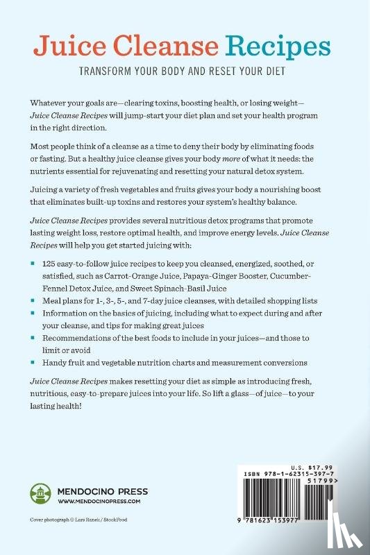 Mendocino Press - Juice Cleanse Recipes