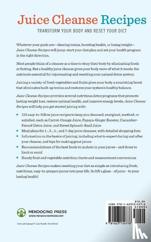Mendocino Press - Juice Cleanse Recipes