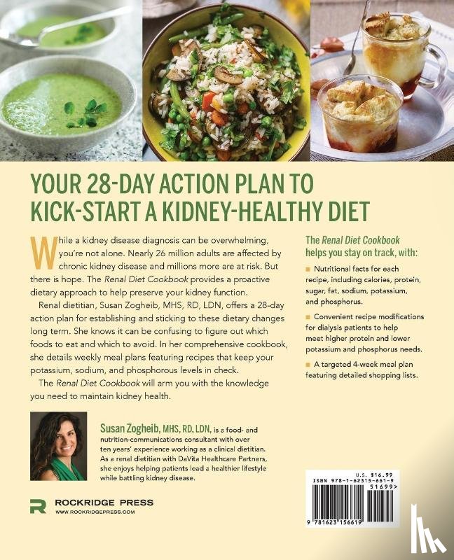 LDN, Susan Zogheib MHS, MD, John Wigneswaran - Renal Diet Cookbook