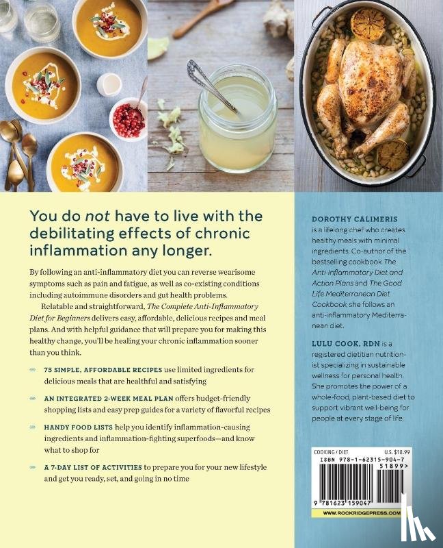 Calimeris, Dorothy, Cook, Lulu - The Complete Anti-Inflammatory Diet for Beginners