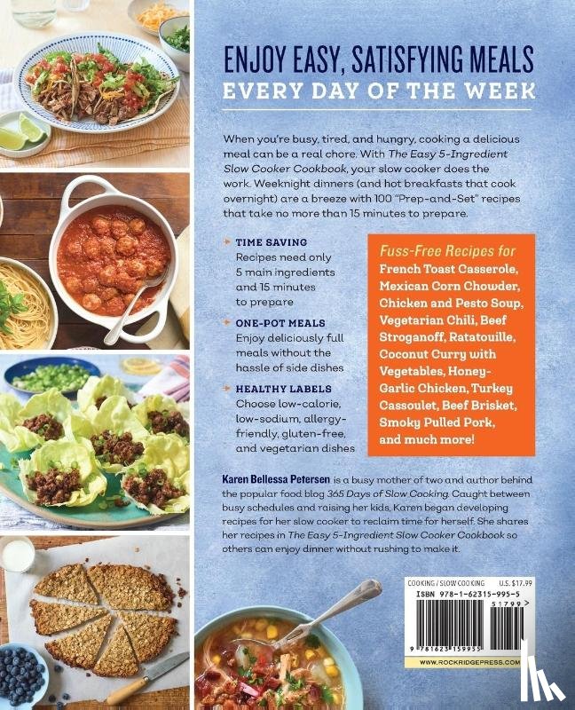 Petersen, Karen Bellessa - The Easy 5-Ingredient Slow Cooker Cookbook