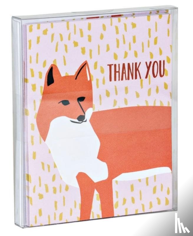 Ampersand - Foxy Thank You Notecard Set