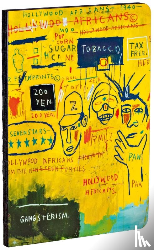 Basquiat, Jean-Michel - Hollywood Africans by Jean-Michel Basquiat A5 Notebook