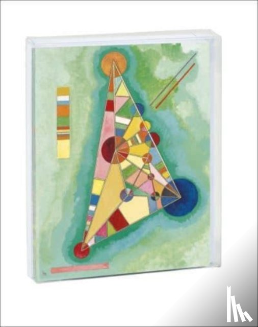 Kandinsky - Variegation in the Triangle, Vasily Kandinsky Notecard Set