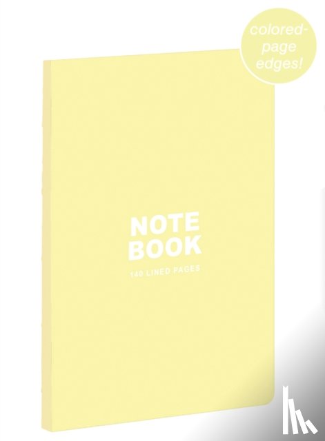 Teneues - Pastel Yellow A5 Notebook