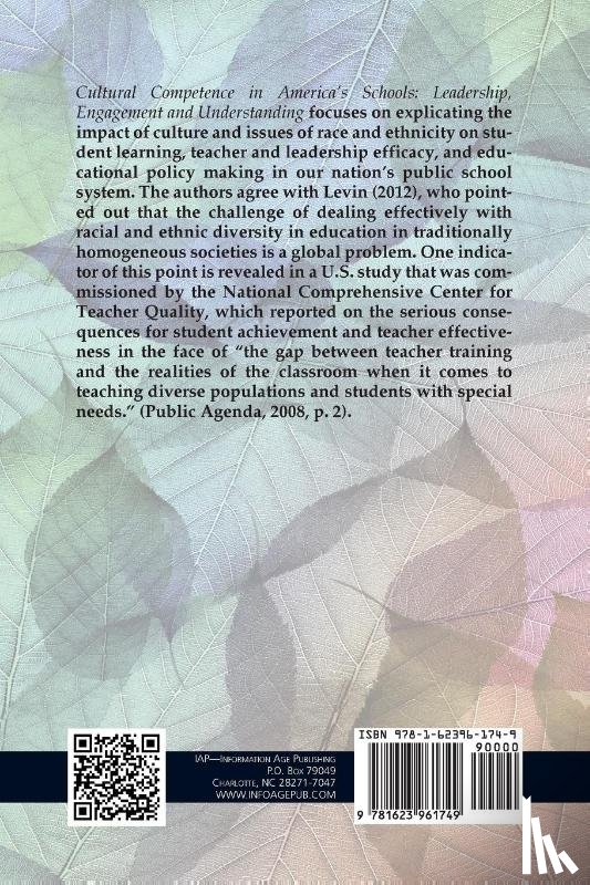  - Cultural Competence in America's Schools