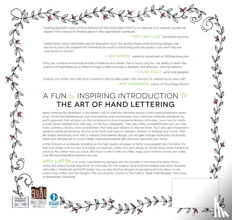 Latta, Amy - Hand Lettering for Relaxation