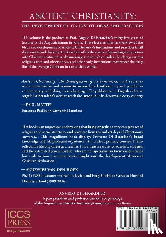 Di Berardino, Angelo - Ancient Christianity