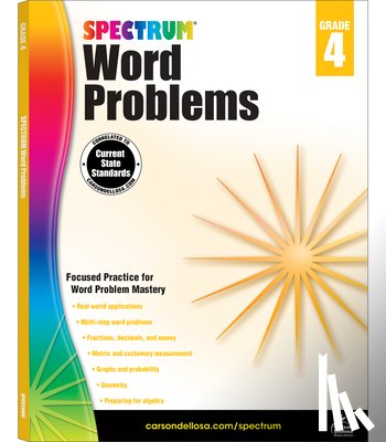 Spectrum - Word Problems, Grade 4: Volume 77