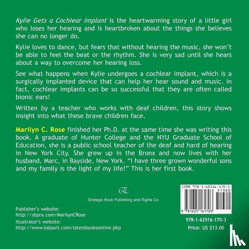 Rose, Marilyn C - Kylie Gets a Cochlear Implant