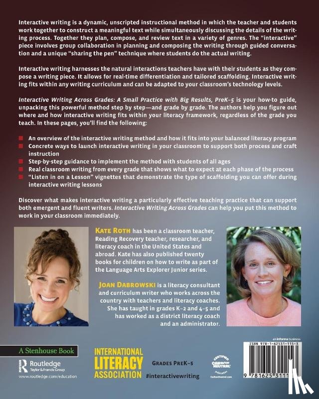 Roth, Kate, Dabrowski, Joan - Interactive Writing Across Grades