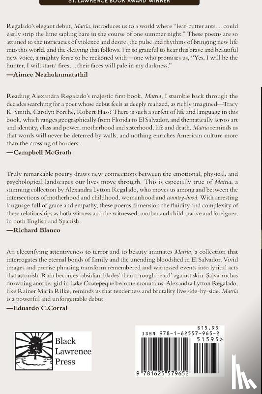 Lytton Regalado, Alexandra - Lytton Regalado, A: Matria