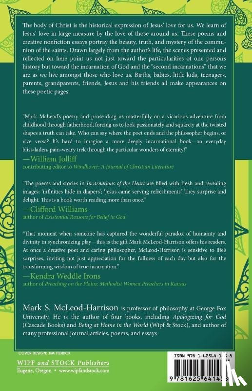 McLeod-Harrison, Mark S - Incarnations of the Heart